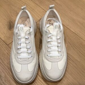 Cole Haan Premium Cream Athletic Sneakers